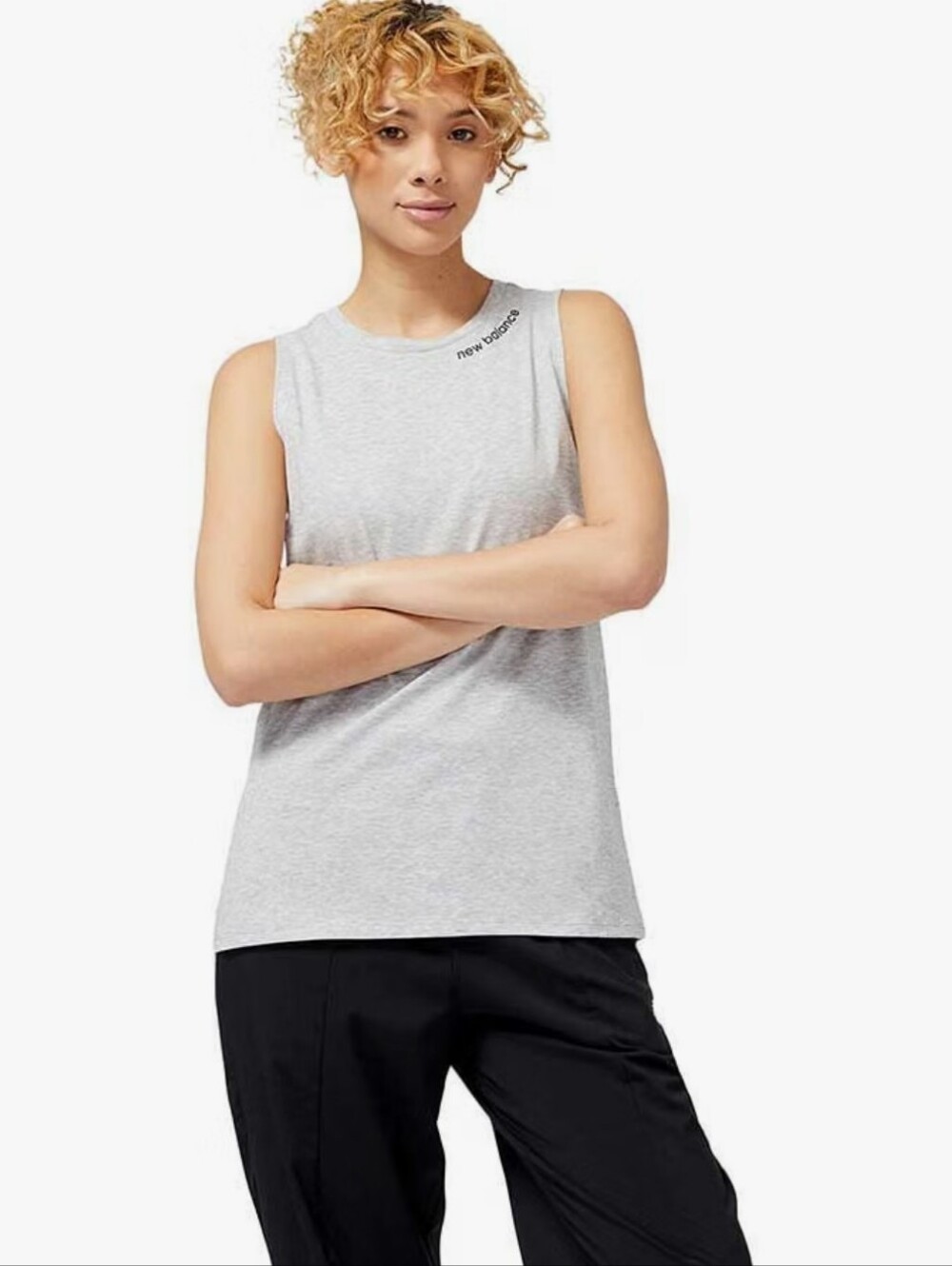 New Balance Womens Relentless Heather Tech Tank TopShirt